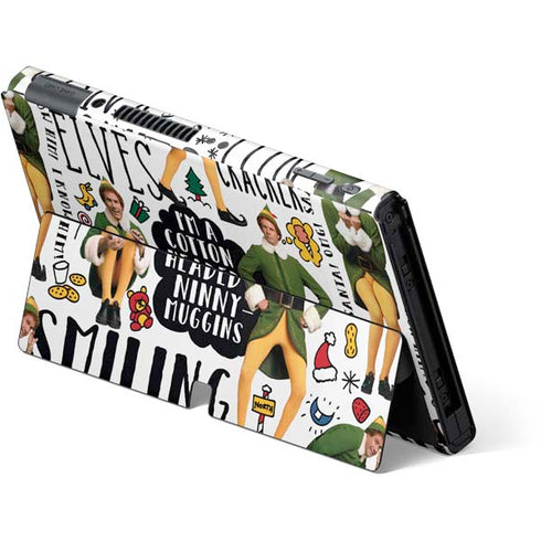 Elf Pattern Nintendo Switch OLED (2021) Skin